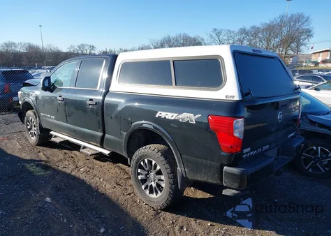 2017 Nissan Titan Xd Pro-4X Diesel from USA, damaged, VIN 1N6BA1F41HN560448